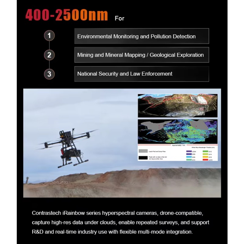 1200 Bands Light Weight 400-10 - Drone Agriculture Monitoring 评论和价格