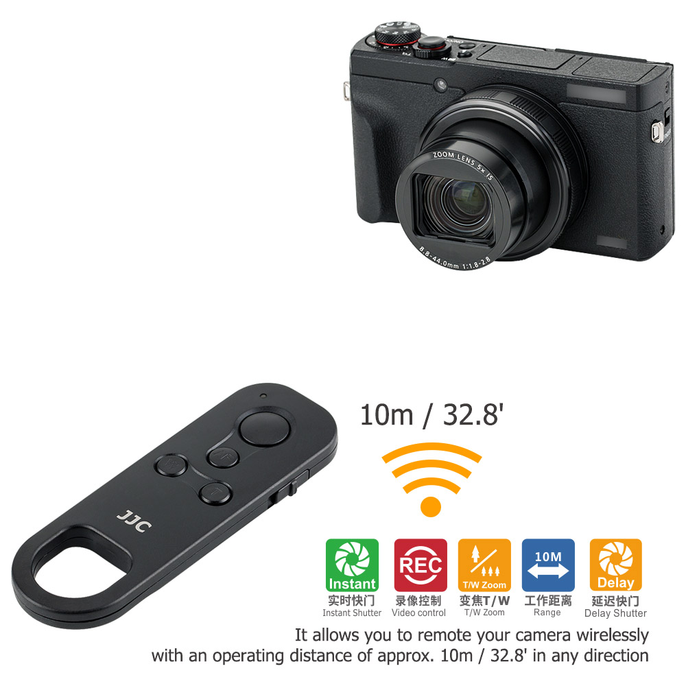 JJC BR-E1 Bluetooth Remote Con - Canon Camera Eos M50 Mark Ii 评论和价格
