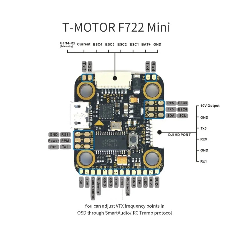 T-Motor MINI F7 FC & F45A 4in1 - Betaflight Fc F7 评论和价格